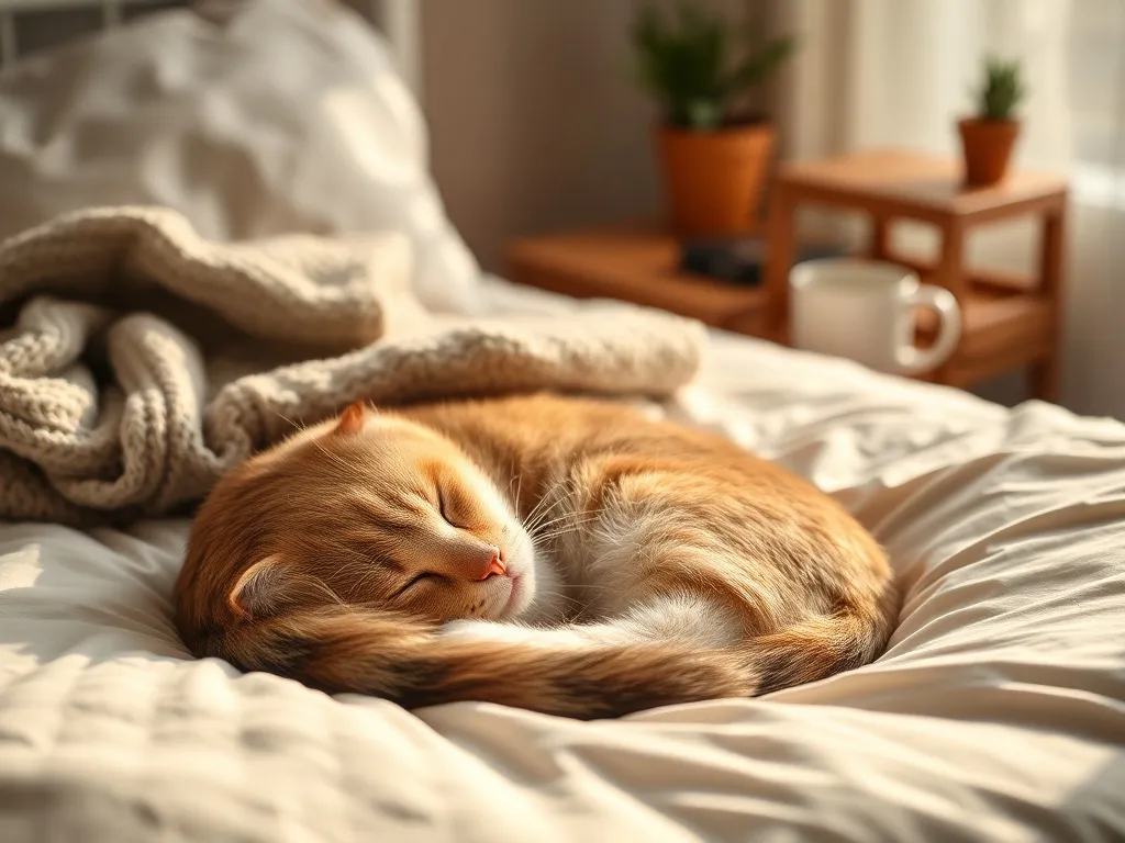 Dlaczego koty śpią z właścicielem?